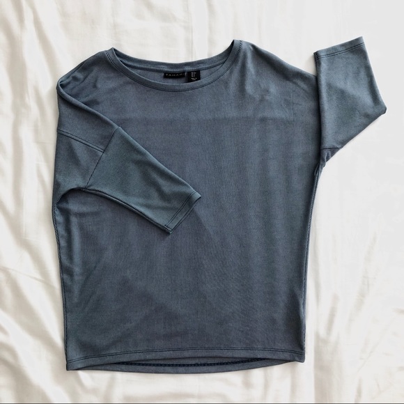 ❌ Tahari Stripped Short Sleeve Oversized Top - Picture 2 of 11